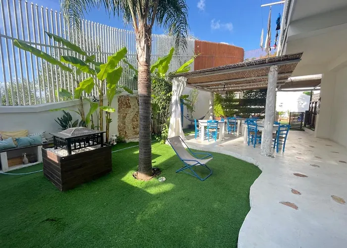 Pool And Garden House
